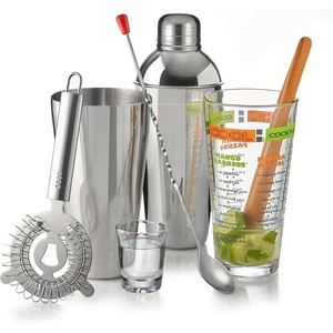 image:imageLibbey Mixology 2Piece Measuring Glass Set 16 oz 4 oz Bartender Mixing Glass with Measurement Lines Drink Measurer for Cocktails Beer and MoreCocktail Set 9