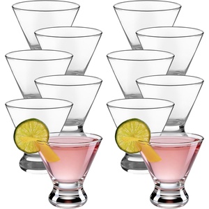 image:imageLibbey Paneled Martini Glasses Set of 4 95 Oz Fine Ribbed Modern Martini Glasses Dishwasher Safe Martini Cocktail Glasses for Cocktail PartiesStemless Cosmopolitan 12