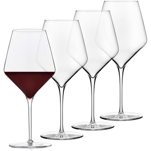 image:imageLibbey Signature Greenwich Stemless Wine Glasses Set of 6 Modern Wine Glasses for Red and White Wine Ideal Stemless Wine Glass Set for All OccasionsRed 4