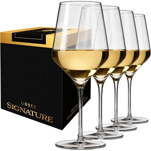 image:imageLibbey Signature Greenwich Stemless Wine Glasses Set of 6 Modern Wine Glasses for Red and White Wine Ideal Stemless Wine Glass Set for All OccasionsWhite 4