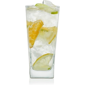 image:imageLibbey Signature Kentfield Glass Tumbler Set of 8 Elegant Heavy Base Glass Tumblers with Wide Rim Tapered 16 oz Drinkware Set for Water and DrinksCity