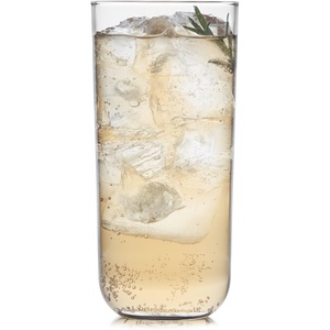 image:imageLibbey Signature Kentfield Glass Tumbler Set of 8 Elegant Heavy Base Glass Tumblers with Wide Rim Tapered 16 oz Drinkware Set for Water and DrinksPolaris